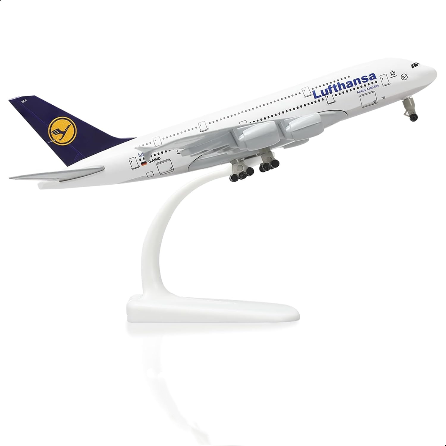 Model Airplane Plastic - 장난감 비행기 A380 독일 1/300 스케일