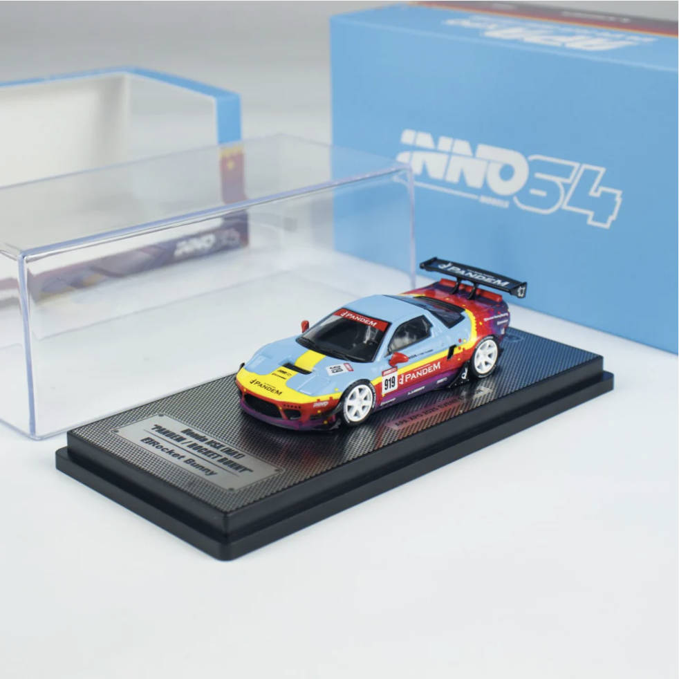 Die Cast Car 1 64 - INNO64 1:64 혼다 NSX (NA1) Pandem/Rocket