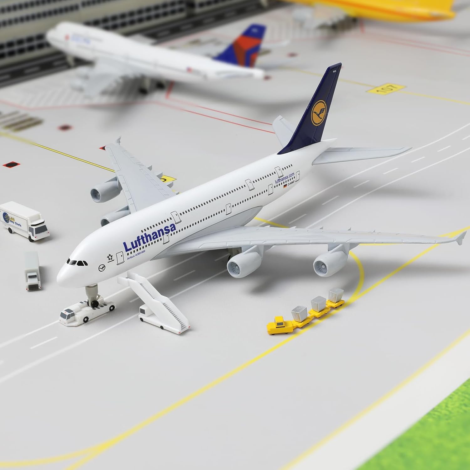 장난감 비행기 A380 독일 1/300 스케일 항공기  - Model Airplane Plastic 리뷰 및 가격