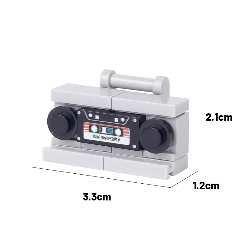 시티 뮤직 녹음기 DJ 스테이션 주크박스 빌딩 블록,  - Lego Minifigure Holder 리뷰 및 가격