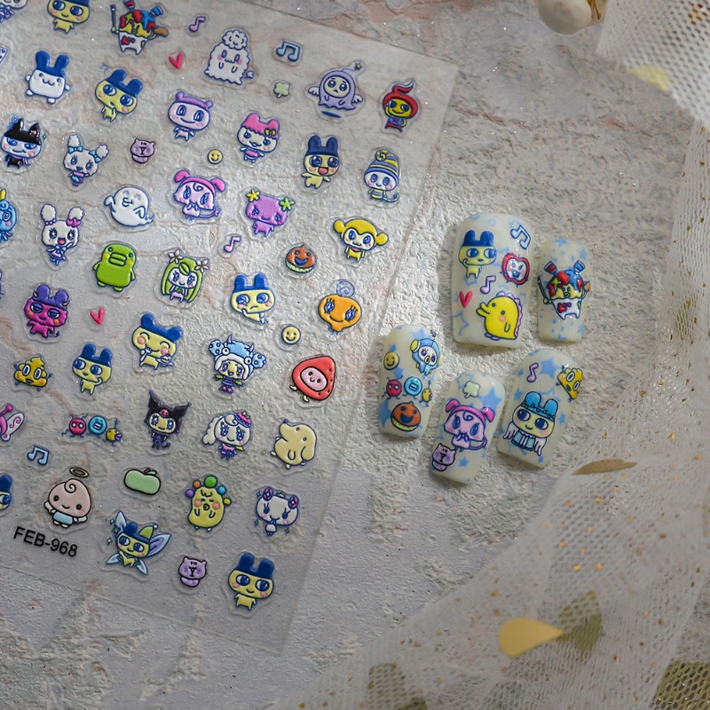 새로운 전자 애완동물 마마치 쿠키파치 3D 릴리프 네일 - Bandai Model Tamagotchi 리뷰 및 가격