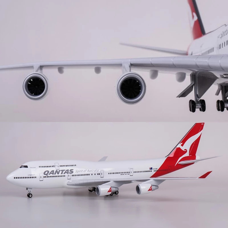 47cm 레진 모형 비행기 콴타스 항공 B787/B74 - Model Airplane Plastic 리뷰 및 가격